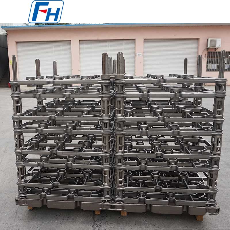 Az Ipsen Heat Treatment Furnaces HK Heat Treatment Fixtures-t használ az autómotorok tengelyeinek hőkezeléséhez | FH®