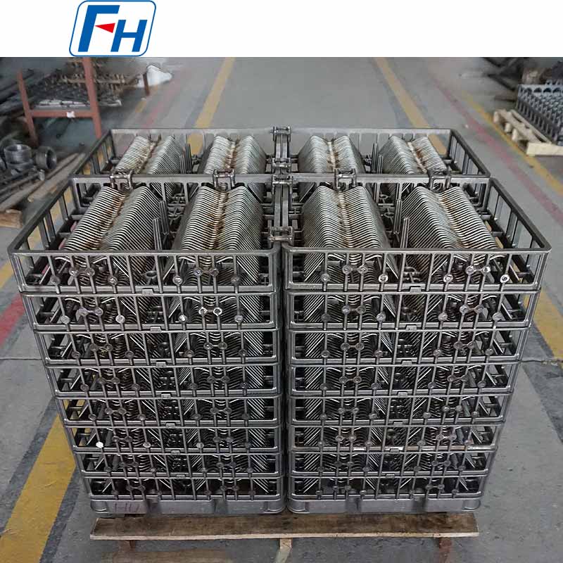 FH® 1.4849 hőkezelő töltőkosarak többcélú kemencékhez
