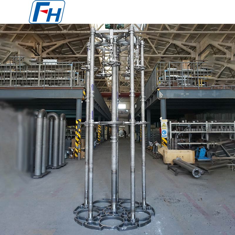 FH® 1.4852 hőkezelő szerelvények IPSEN kút típusú kemencékhez