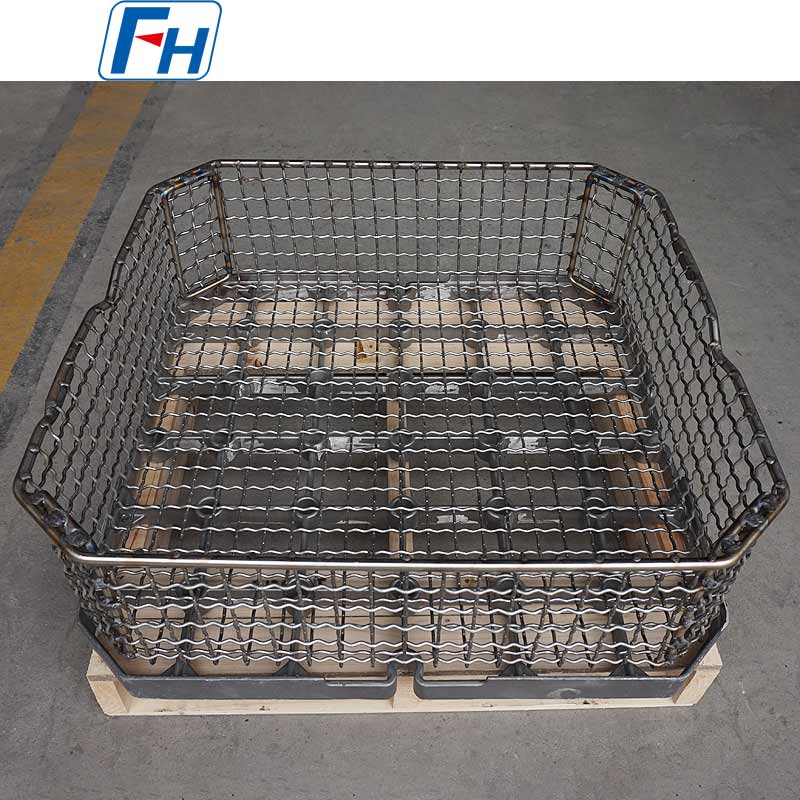 FH® sokoldalú hegesztett hőkezelő hálókosár autóiparhoz, repülőgép- és nehéziparhoz