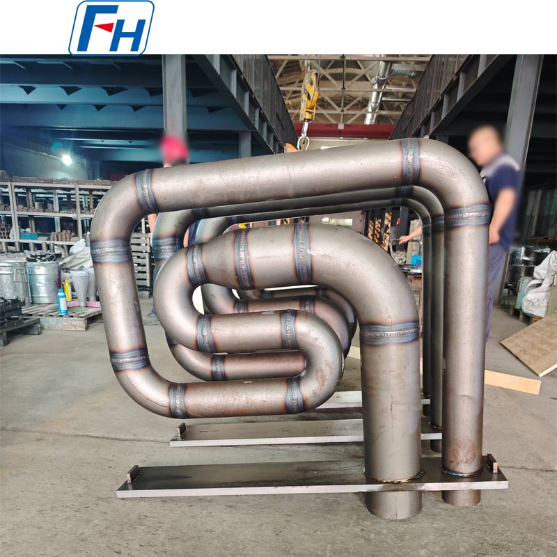 FH® egyedi hajlított sugárzócső gyártó | Formázott sugárzó csövek ipari kemencékhez