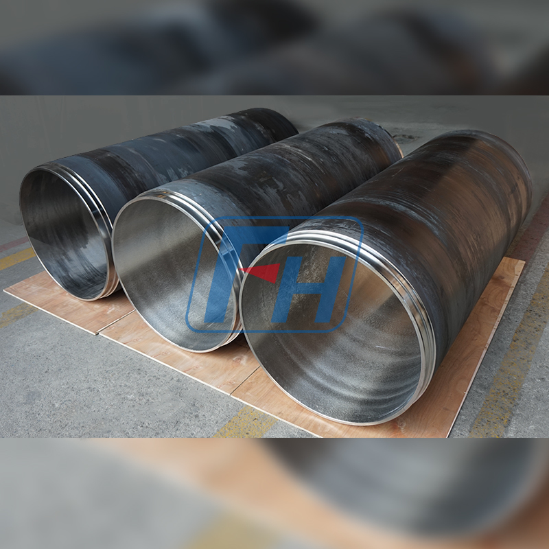 Kopásálló acélbetétek Ø682xØ730x1755mm