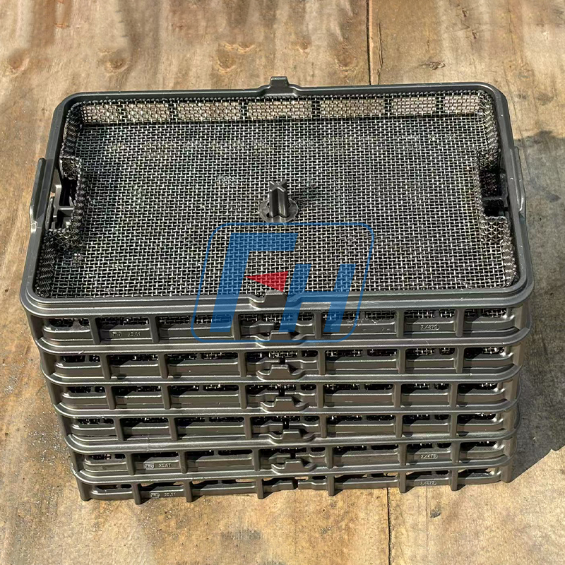 450x300x50mm vákuumos hőkezelő kosarak